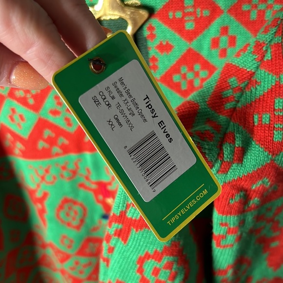 Tipsy Elves Christmas Sweater bottle opener - Picture 6 of 7